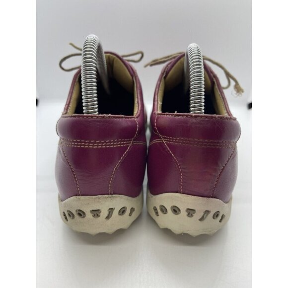 Footjoy LoPro Women's Maroon Red Leather Lace Up Golf Shoes Cleats US 9M 97028 - Picture 5 of 10